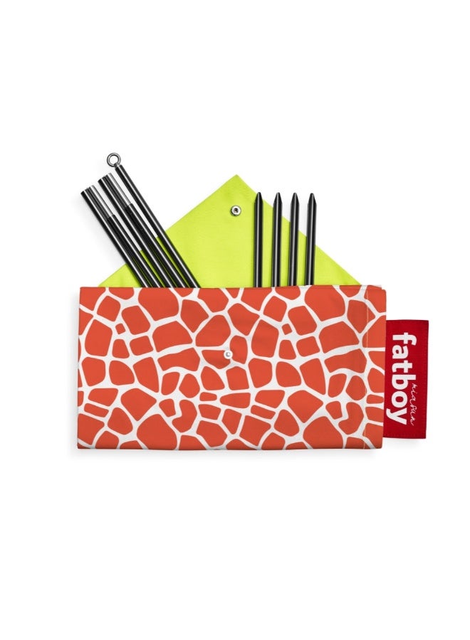 Fatboy Miasun Beach Tent | 1 minute setup |3 m² of shade | Fits 2 adults and 2 kids | cotton fabric with aluminum poles and ground pegs | Lightweight and compact | 330x190x140 cm - Palm beach - Image 3